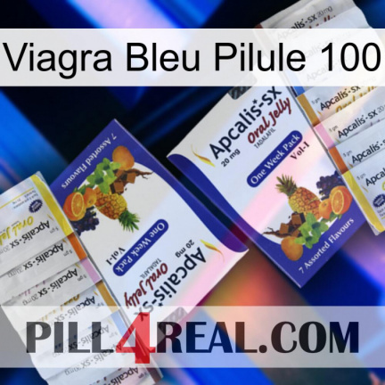 Blue Viagra Pill 100 12